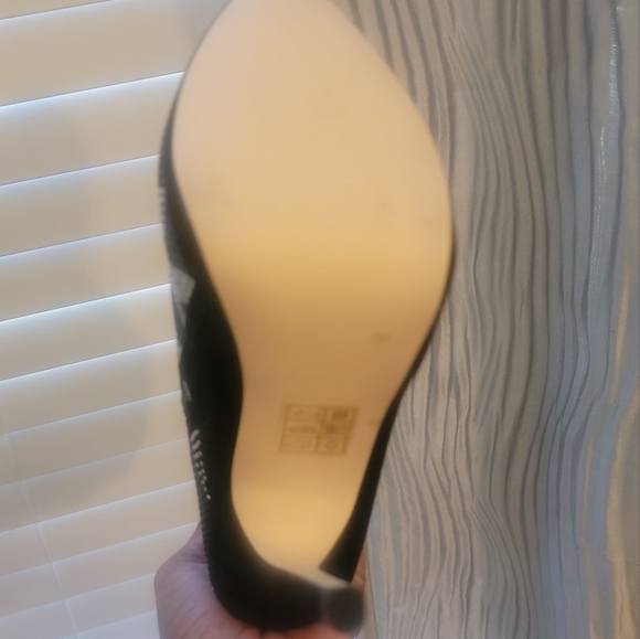 Ankle Suede and Rhinstone Boots - Picture 2 of 4